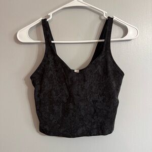 Lululemon Align Camo Crop Tank Top Size 4